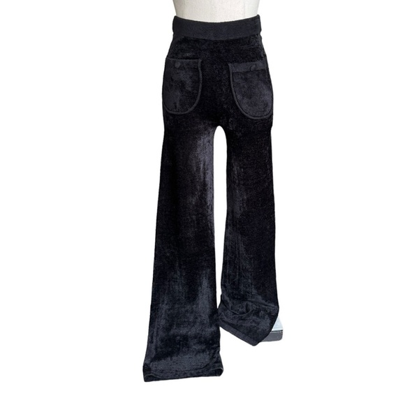 Joos Tricot Velvet Fancy Pants in Black NWT - Picture 3 of 11